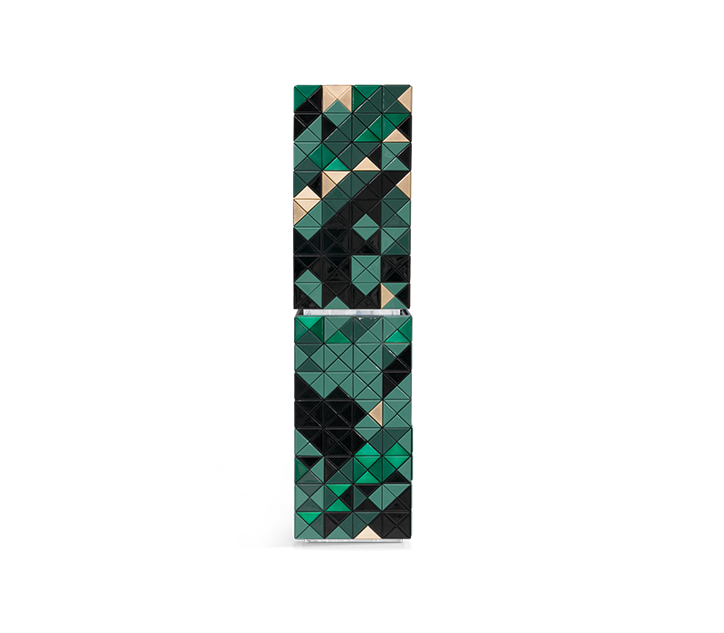 Pixel II Green Cabinet mobile image 5