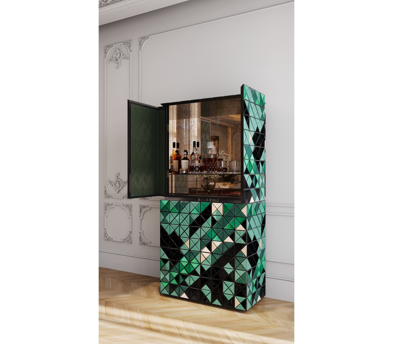 Pixel II Green Cabinet mobile image 9