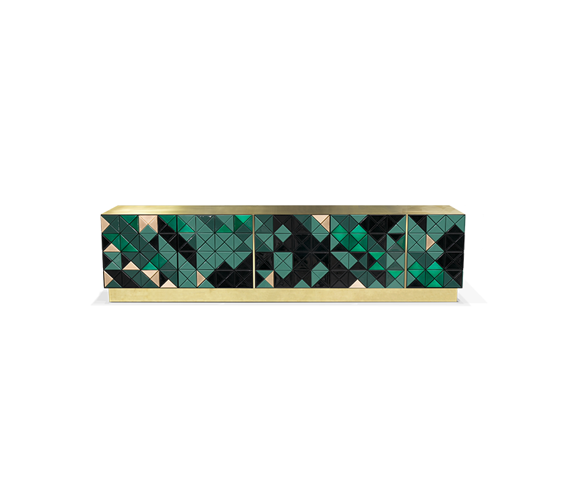 Pixel Green Tv Cabinet mobile image 1