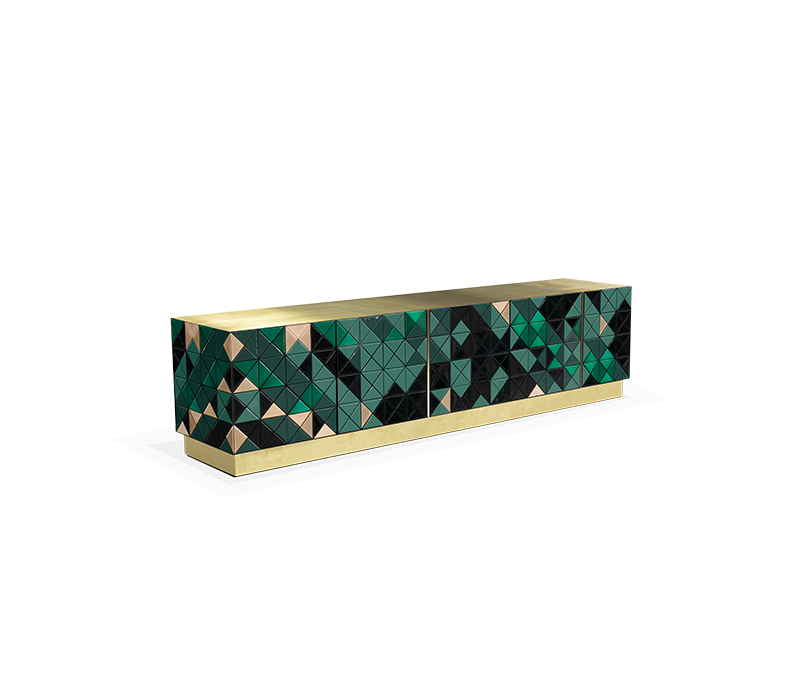 Pixel Green Tv Cabinet mobile image 2
