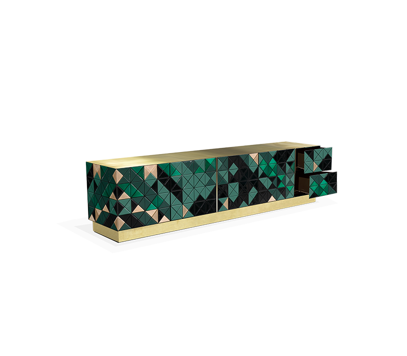 Pixel Green Tv Cabinet mobile image 3