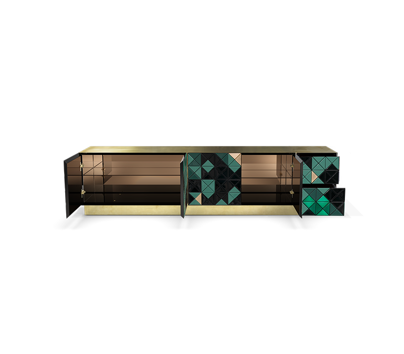 Pixel Green Tv Cabinet mobile image 4