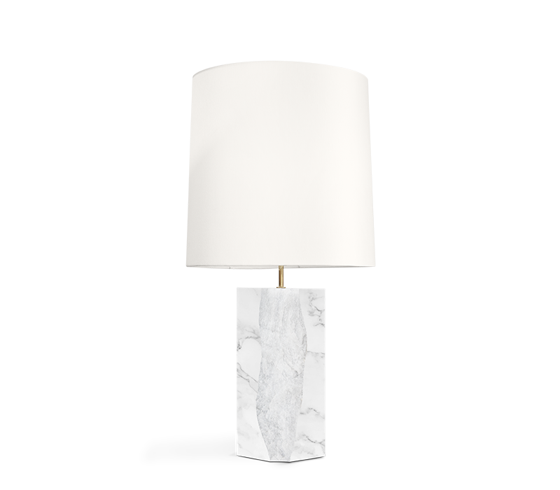 Lapiaz II Carrara Table Lamp mobile image 3