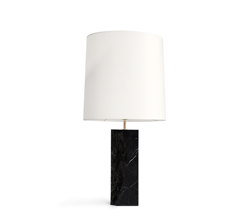 Lapiaz II Nero Marquina Table Lamp mobile image 1