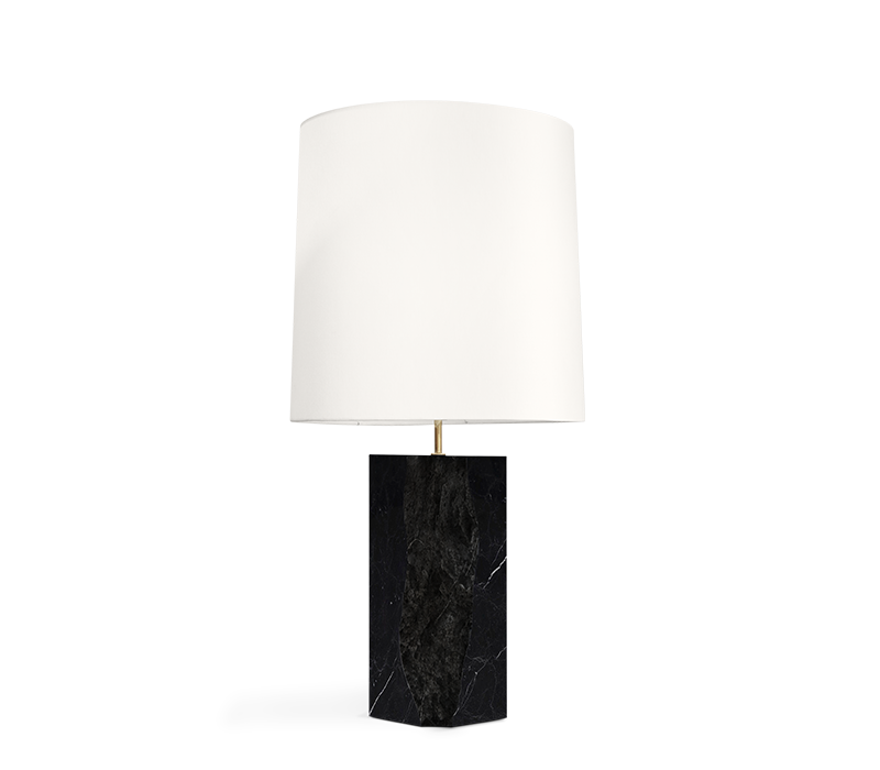 Lapiaz II Nero Marquina Table Lamp mobile image 3