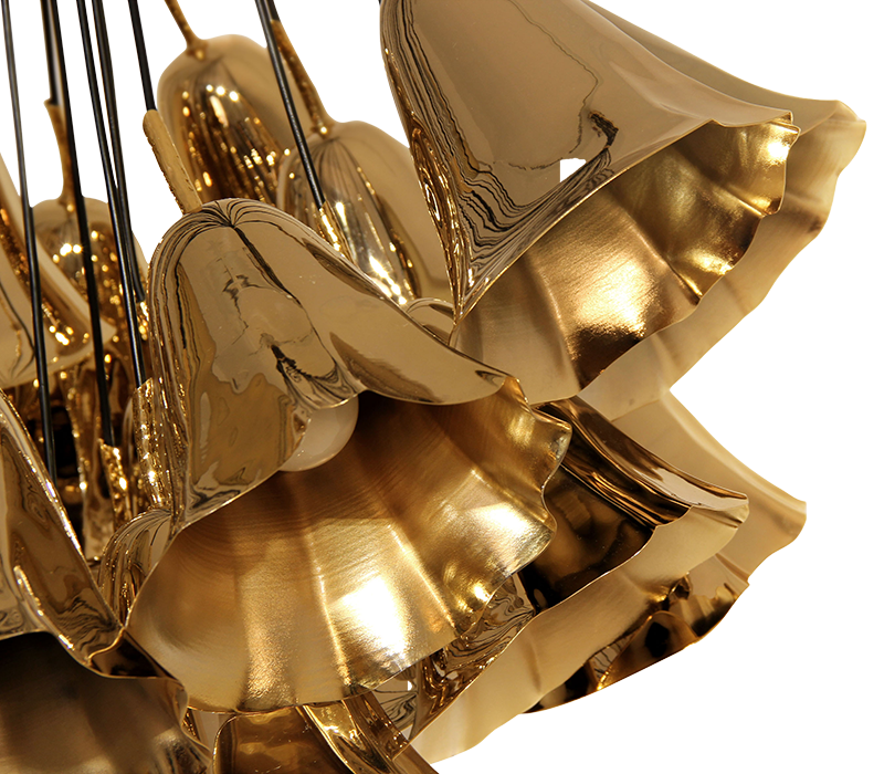 Gia II Chandelier mobile image 2