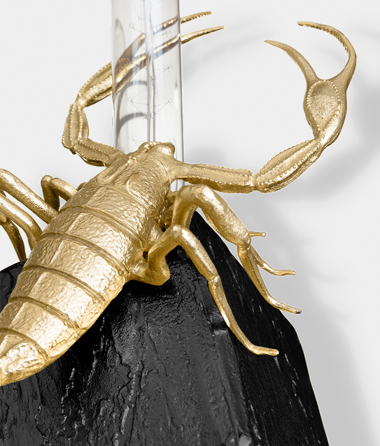 cubic metamorphosis small black gold