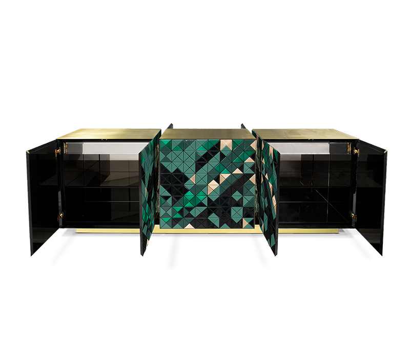 Pixel Green Sideboard mobile image 2
