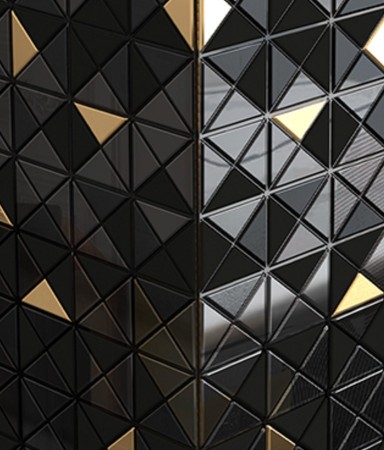 pixel black gold