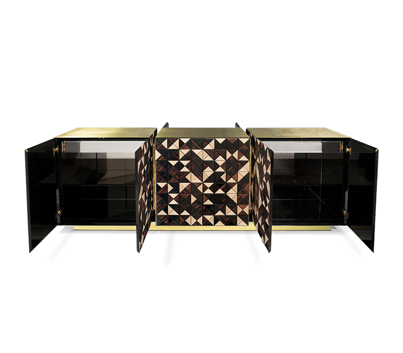 Pixel Walnut Sideboard mobile image 2
