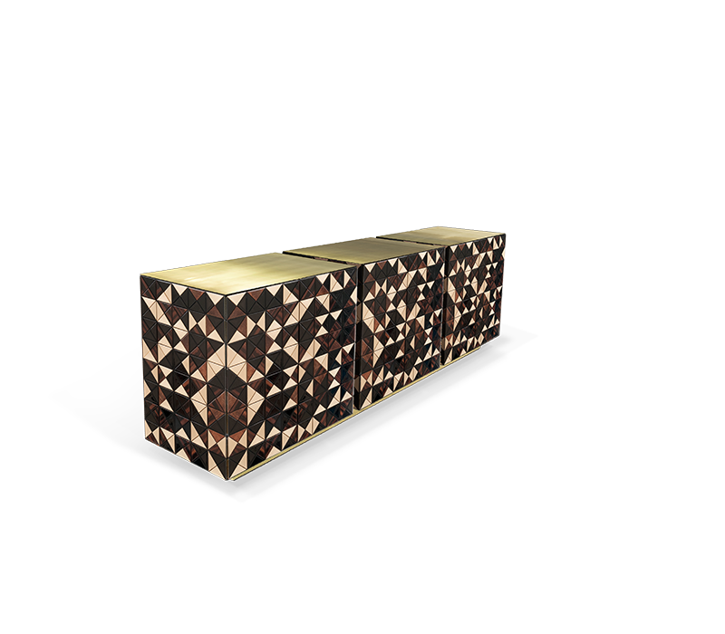 Pixel Walnut Sideboard mobile image 3