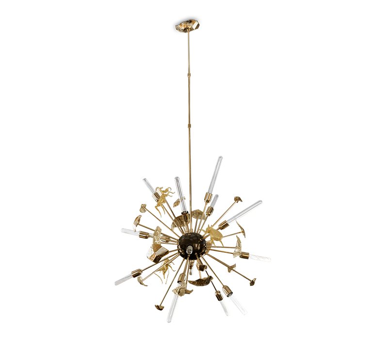 Supernova Filigree Chandelier mobile image 1
