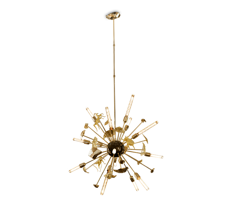 Supernova Filigree Chandelier mobile image 2
