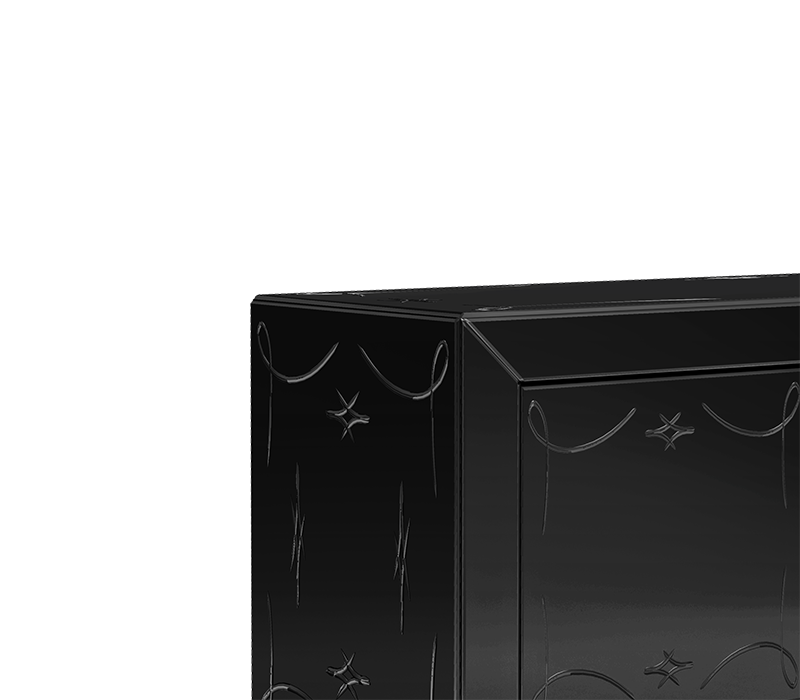 Metropolitan Black Sideboard mobile image 3