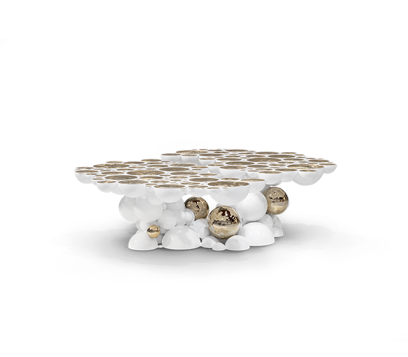 Newton White Center Table mobile image 5
