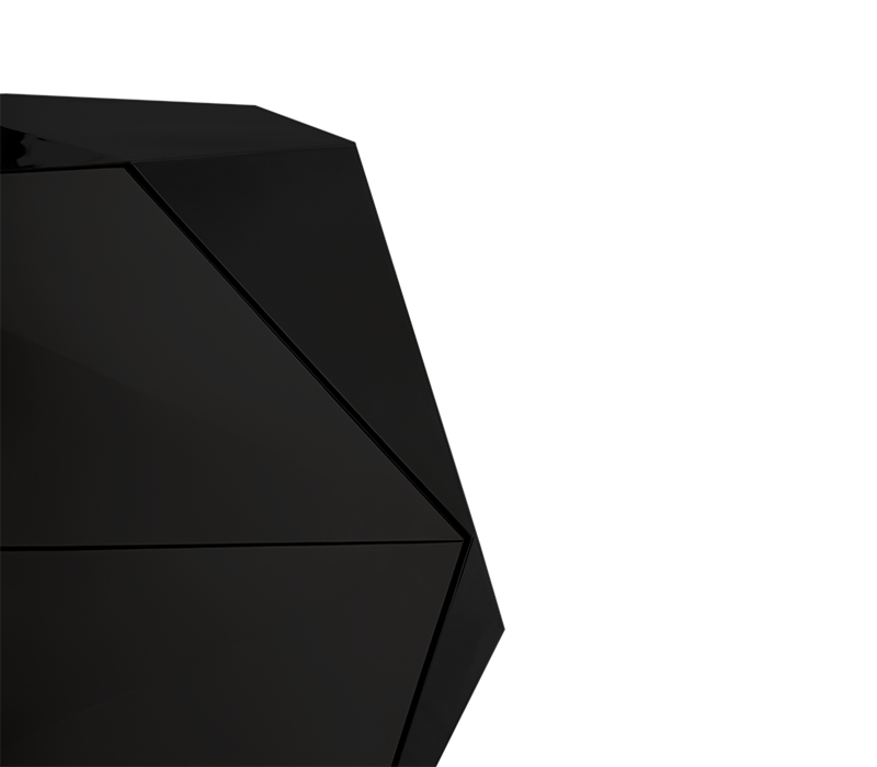 Diamond II Black Sideboard mobile image 4