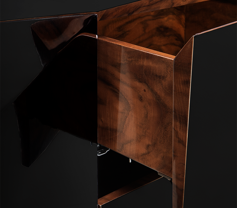 Diamond II Black Sideboard mobile image 5