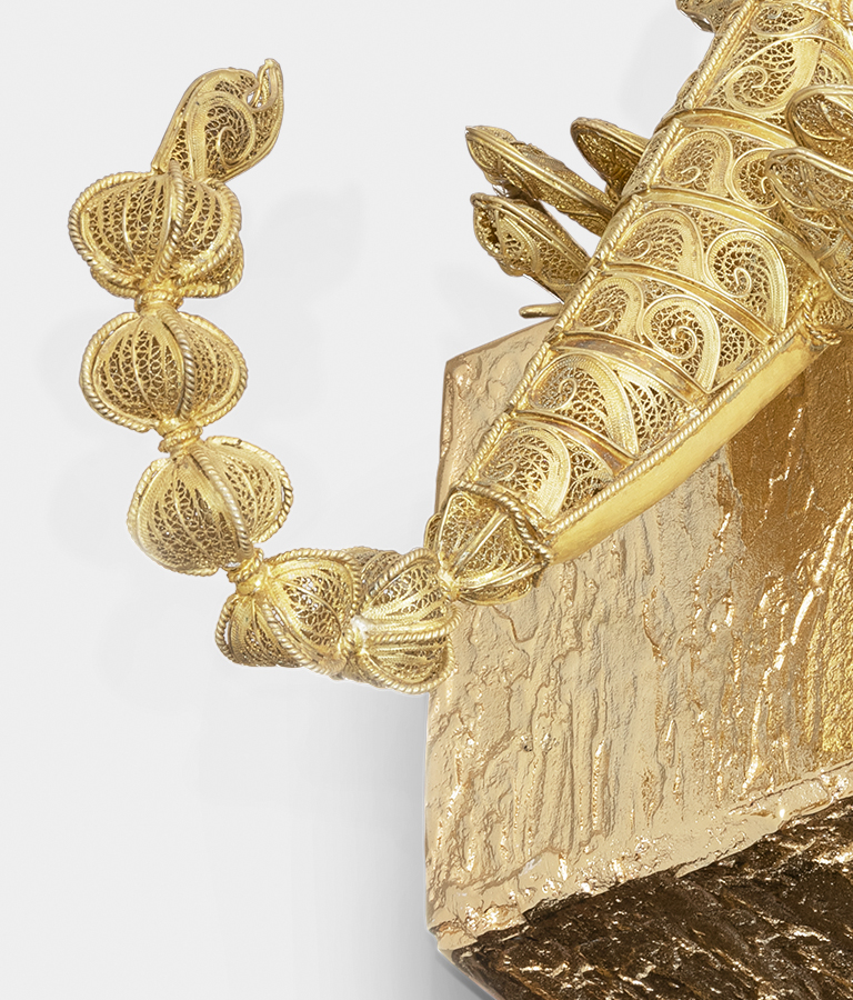 cubic filigree scorpion small