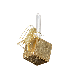 cubic filigree cricket small