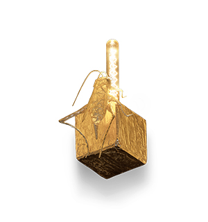 cubic filigree cricket small