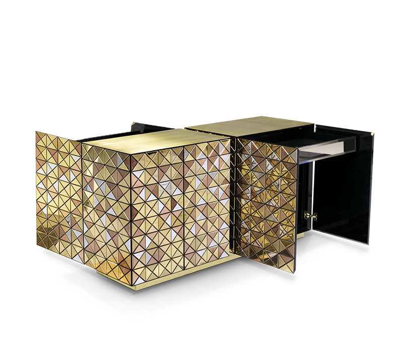Pixel II Anodized Sideboard mobile image 3