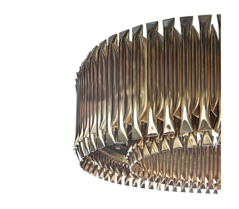 Matheny Round Suspension Lamp mobile image 3