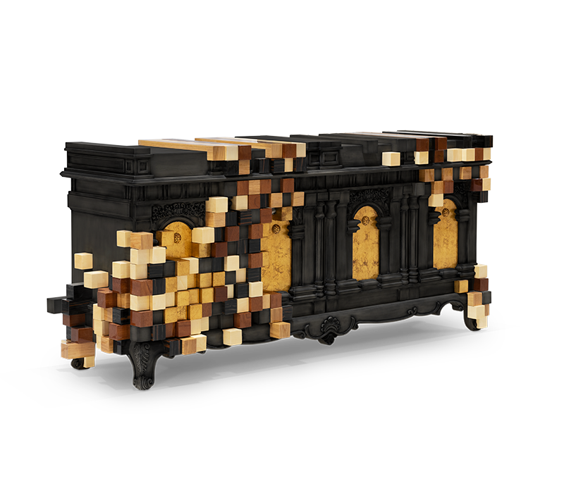 Piccadilly Black Sideboard mobile image 3
