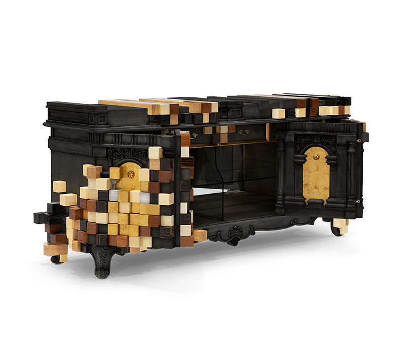 Piccadilly Black Sideboard mobile image 5