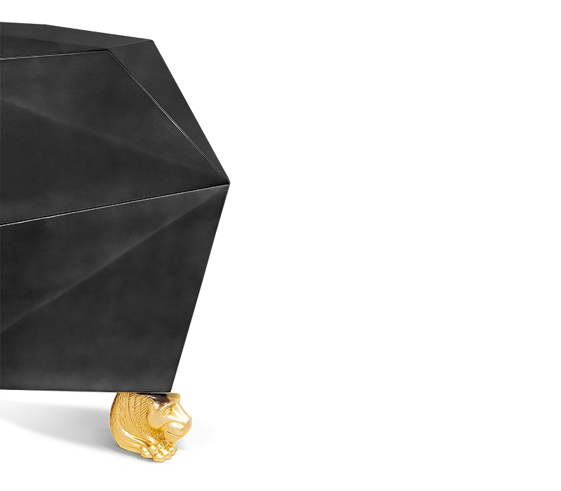 Diamond Black Sideboard mobile image 4
