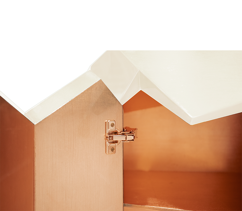 Diamond Cream Sideboard mobile image 13