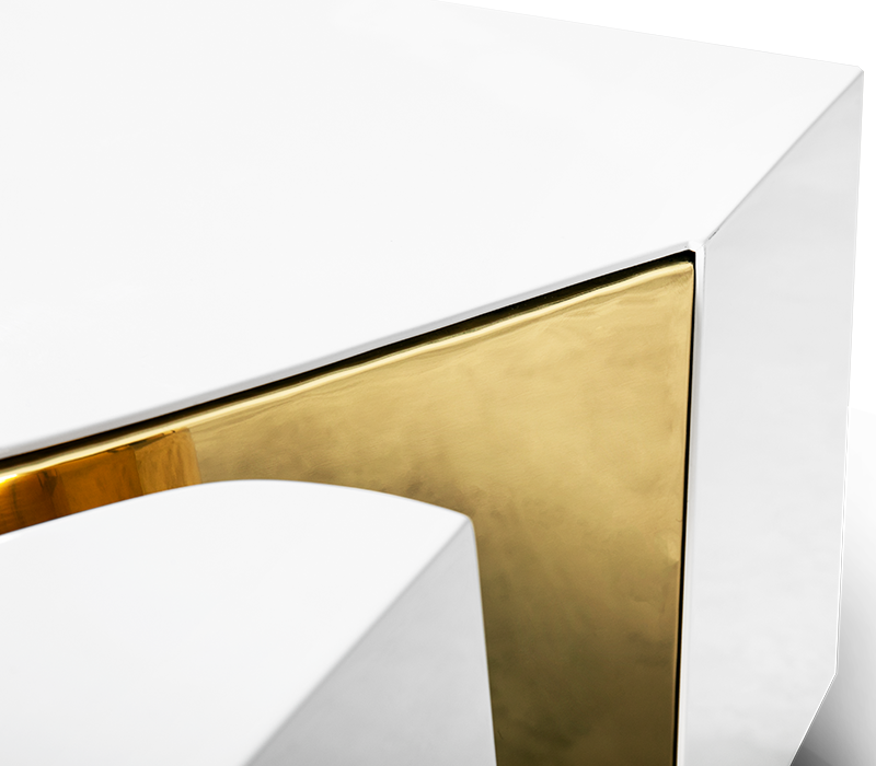 Lapiaz White Center Table mobile image 8