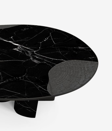 Ophelia Nero Marquina and Black