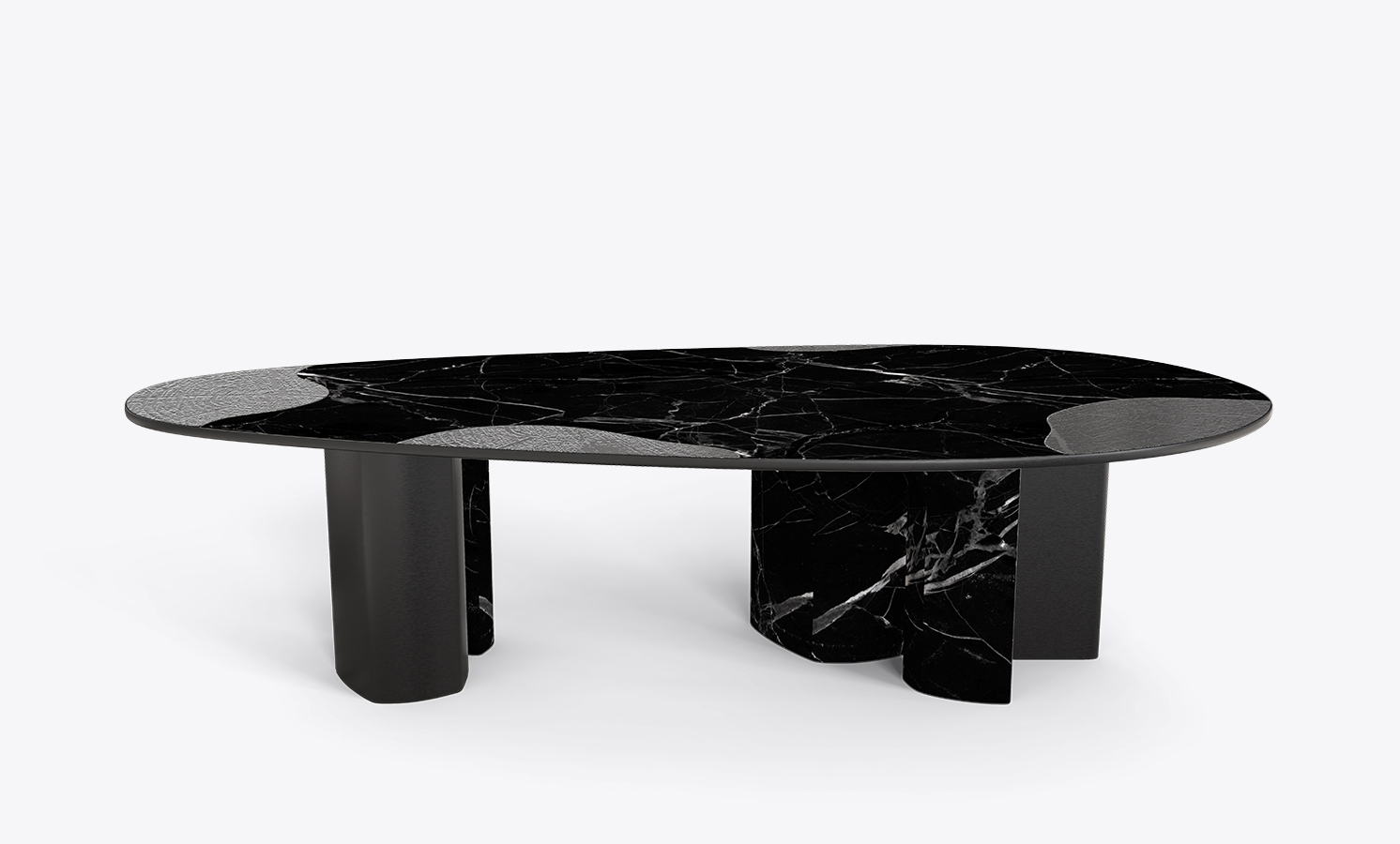 Ophelia Nero Marquina and Black