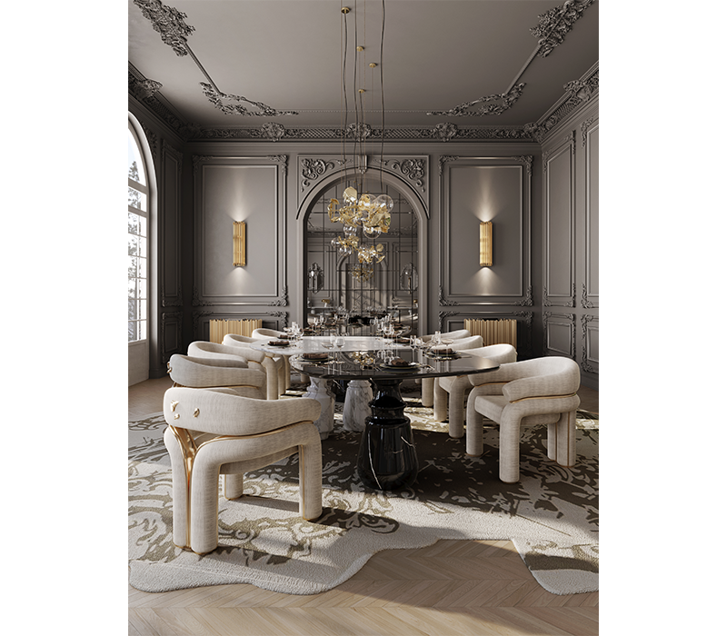 Pietra Modular Dining Table mobile image 11