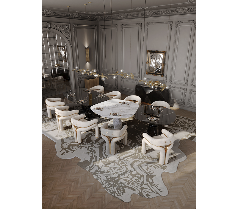 Pietra Modular Dining Table mobile image 12