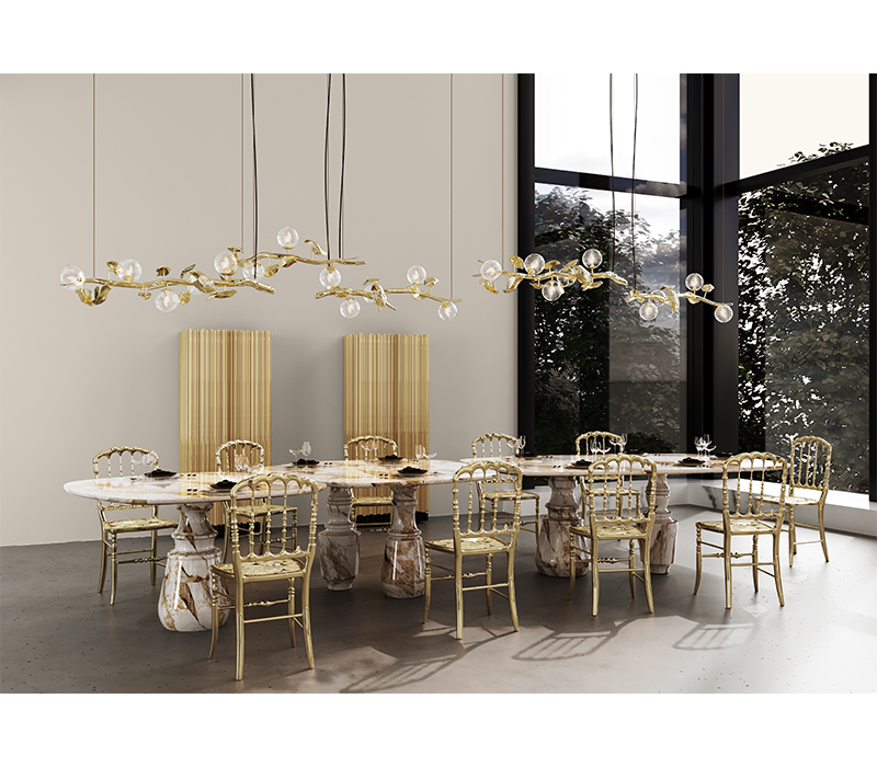 Pietra Modular Dining Table mobile image 13