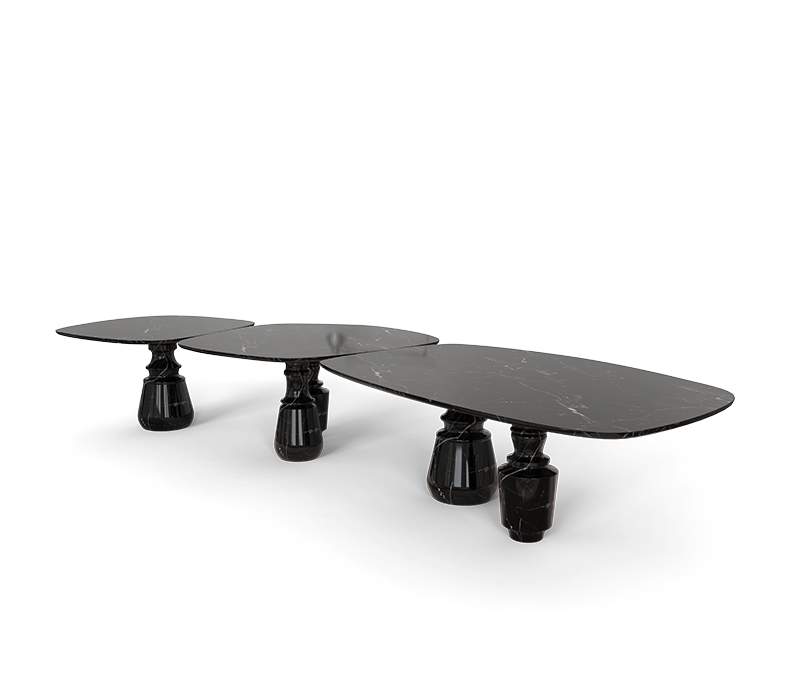 Pietra Modular Dining Table mobile image 6