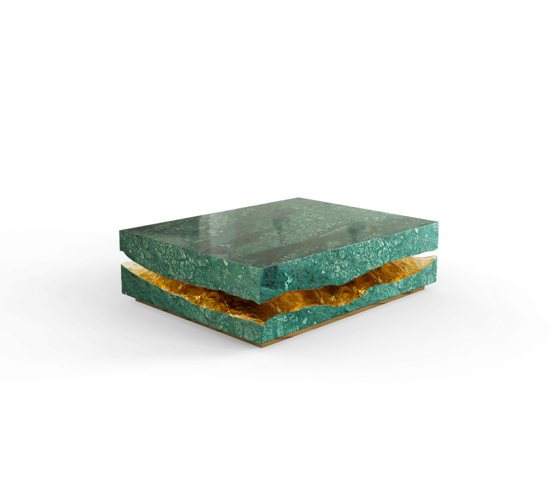 Quarry Guatemala Marble Center Table mobile image 4
