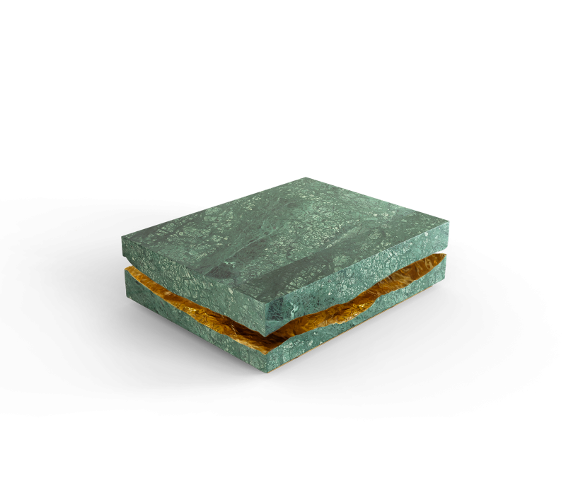 Quarry Guatemala Marble Center Table mobile image 5