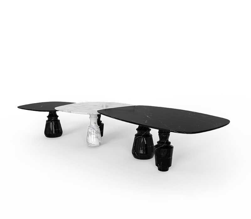 Pietra II Modular Dining Table mobile image 6
