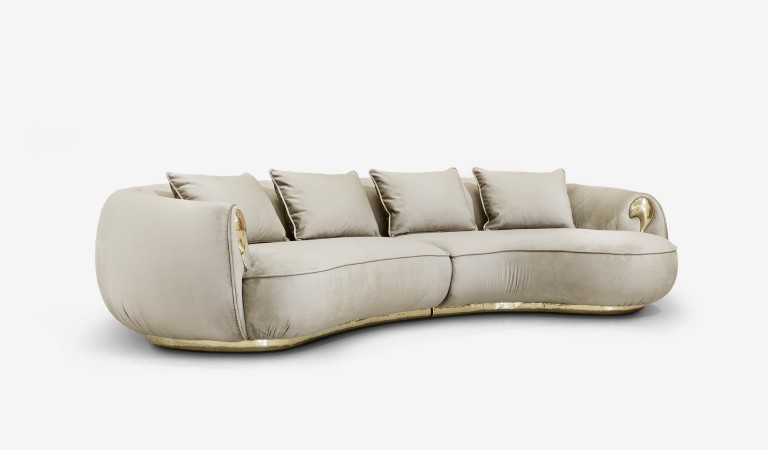 soleil curved cream