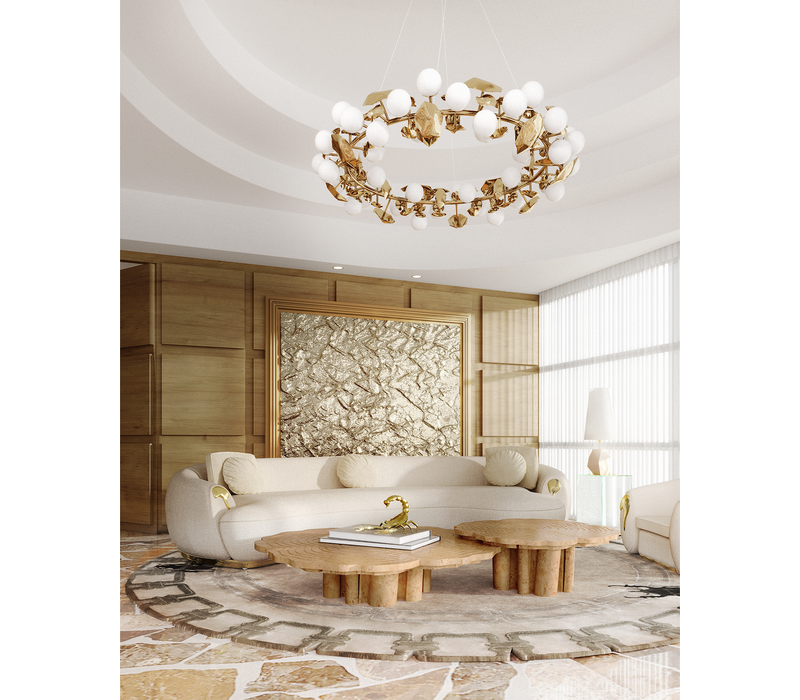 Soleil Cream Curved Sofa mobile image 13