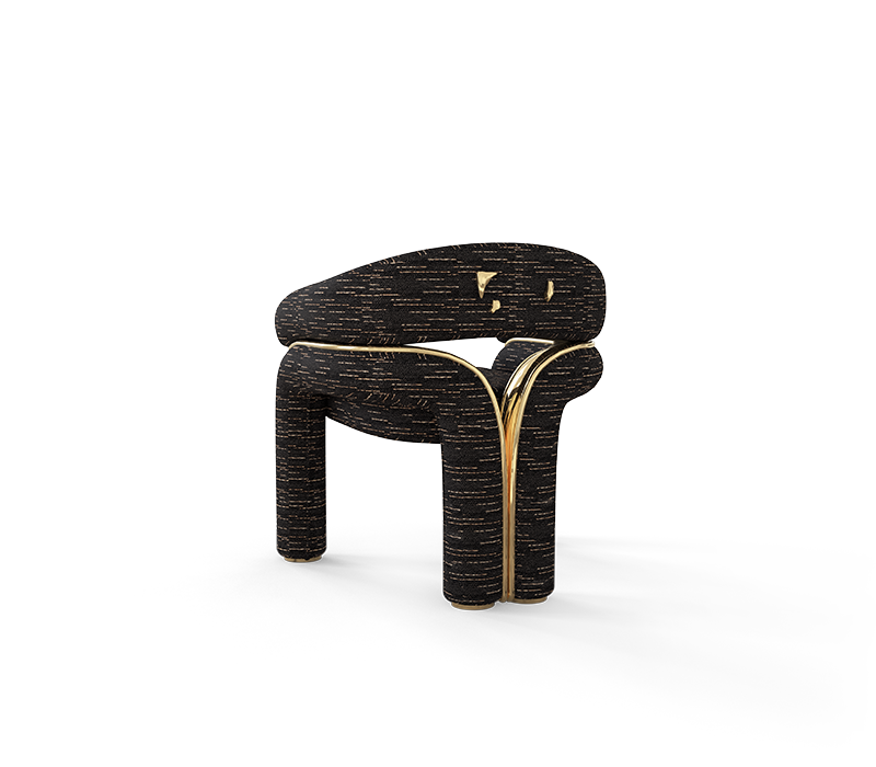 Elara Black Chair mobile image 1