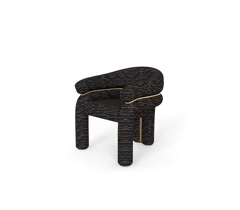 Elara Black Chair mobile image 2