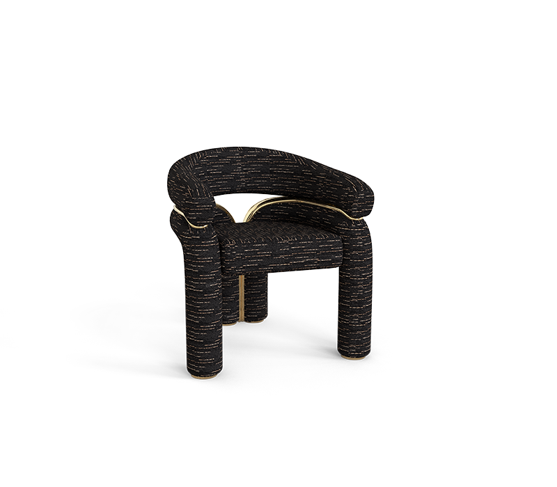 Elara Black Chair mobile image 4