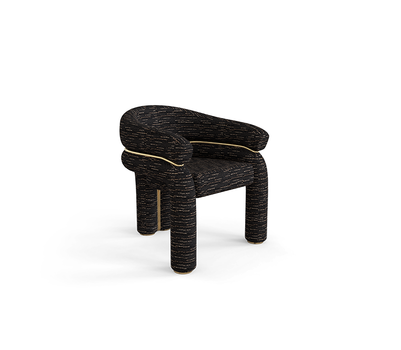Elara Black Chair mobile image 5