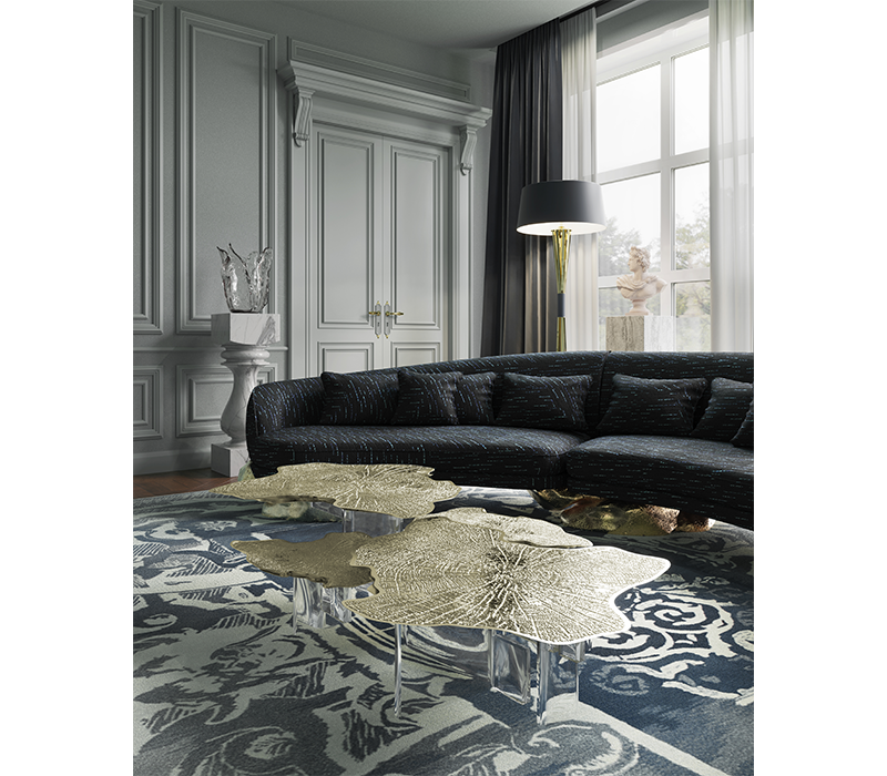 Angra Black Curved Sofa mobile image 12