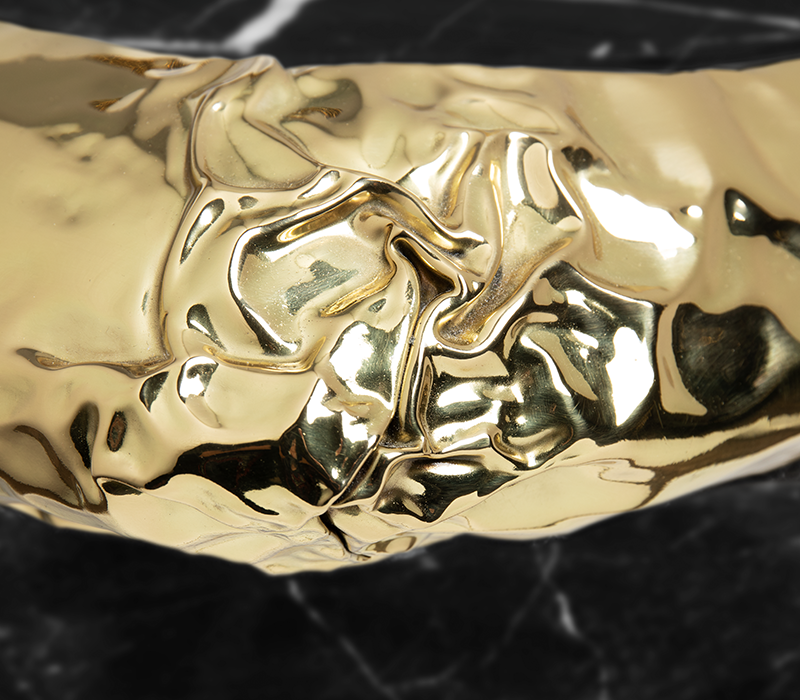 Stonehenge Nero Marquina Side Table mobile image 6