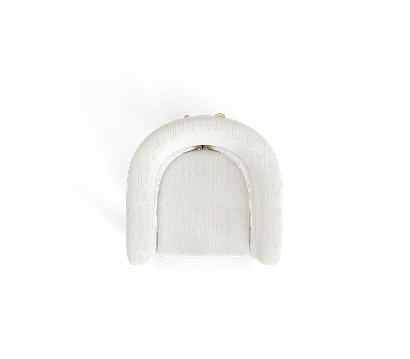 Elara White Chair mobile image 7