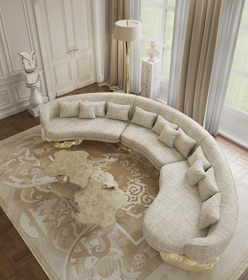 Angra white curved